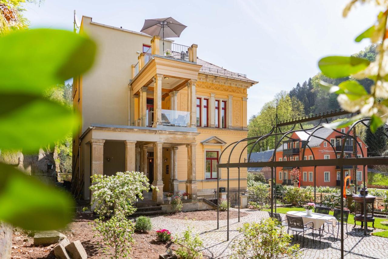 Villa Emma, Wellness & Ayurveda Bad Schandau Exterior foto